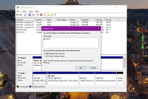 format hard drive for both mac and pc on windows 10